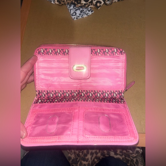 Vers Bradley Preppy Poly Wallet Blossom Pink - Picture 9 of 9